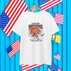 Cleveland Browns Layr Helmet T-Shirt
