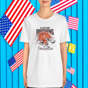 Cleveland Browns Layr Helmet T-Shirt