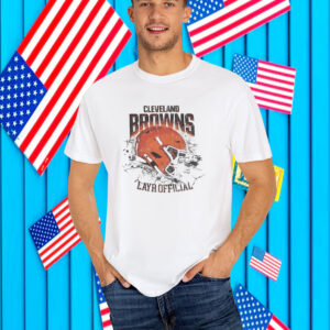 Cleveland Browns Layr Helmet T-Shirt