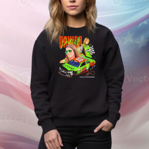 Danica Patrick GoDaddy #10 IndyCar Championship retro Tee Shirt