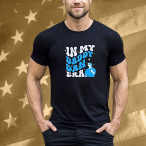 Detroit Lions Coach Dan Campbell In My Daddy Dan Era Detroit Game Day T-Shirt