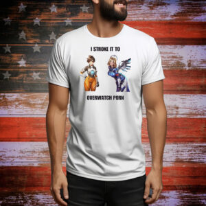 Fareeha X Angela I stroke it to overwatch porn Tee Shirt
