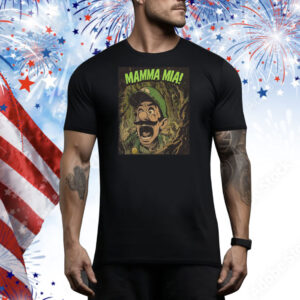 Funny Luigi Super Mario Mamma Mia! Tee Shirt