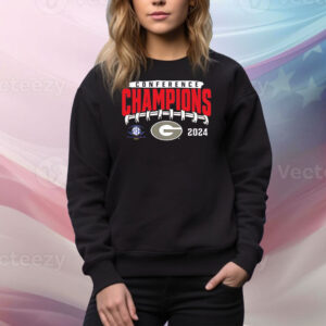 Georgia Bulldogs 2024 SEC Football Conference Champions Tee Shirt