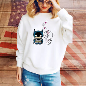 Hello Kitty and Batman kissing Tee Shirt