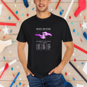 Honey Revenge Daisy Grenade Wolf And Bear Vana Nightlife The Loving And Losing Tour 2025 T-Shirt
