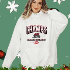 Jacksonville State Gamecocks 2024 C-USA Football Conference Champions T-Shirt