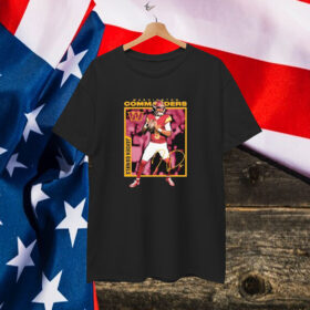 Jayden Daniels Washington Commanders Player Frame T-Shirt