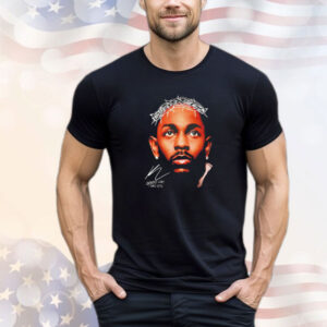 Kendrick Lamar rapper big face graphic T-Shirt