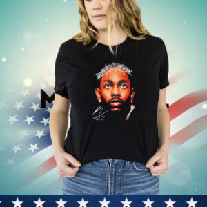 Kendrick Lamar rapper big face graphic T-Shirt