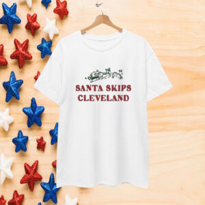 Max Scharping Santa Skips Cleveland T-Shirt