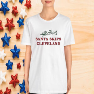 Max Scharping Santa Skips Cleveland T-Shirt