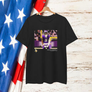 Minnesota Vikings Jordan Addison NFL Flash Features Week 14 T-Shirt