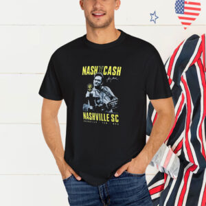 Nash X Cash Nashville SC Johnny Cash Finger Ten USA T-Shirt