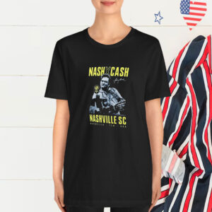 Nash X Cash Nashville SC Johnny Cash Finger Ten USA T-Shirt