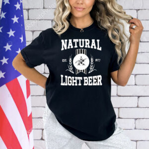 Natural Light Beer Est 1977 Shirt