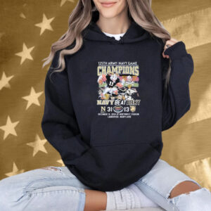 Navy Beat Army 125th Army Navy Game Champions 2024 Mascot Tee Shirt