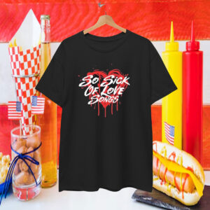 Ne-Yo So Sick Of Love Songs Heart T-Shirt