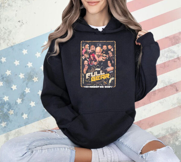 Official AEW Full Gear November 23 2024 Poster Shirts