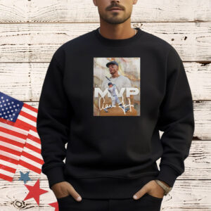 Official Aaron Judge MVP ’24 American League New York Yankees MLB Signature Poster Shirt