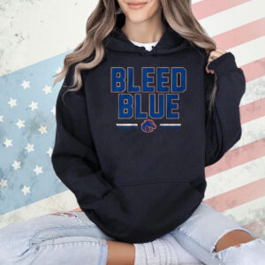 Official Boise State Broncos Slogan Bleed Blue Shirt
