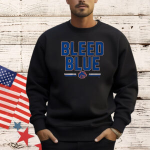 Official Boise State Broncos Slogan Bleed Blue Shirt