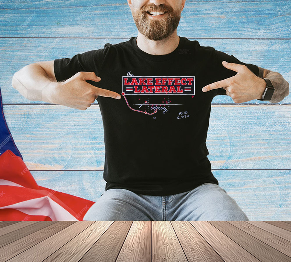 Official Buffalo Bills Football The Lake Effect Lateral Shirts
