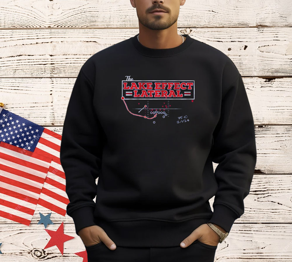 Official Buffalo Bills Football The Lake Effect Lateral Shirts
