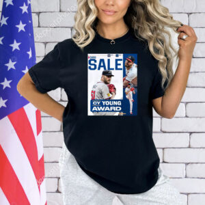 Official Chris Sale 2024 Cy Young Award In His First Season In Atlanta Braves MLB Poster Shirt