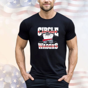 Official Circle The Wagons Buffalo Bills NFL Graphic T-Shirt
