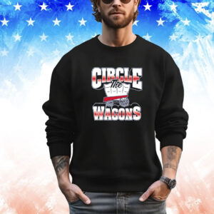 Official Circle The Wagons Buffalo Bills NFL Graphic T-Shirt