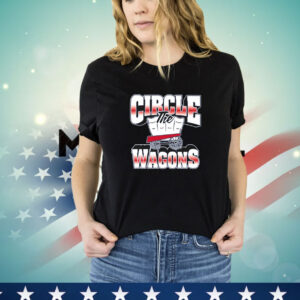 Official Circle The Wagons Buffalo Bills NFL Graphic T-Shirt