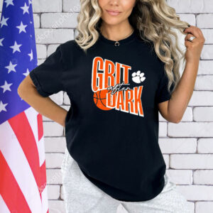 Official Clemson Tigers Basketball Grit After Dark Shirt