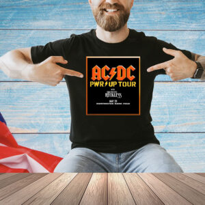 Official Cleveland Browns AC DC Power Up Tour 2025 Huntington Bank Field On May 28 With The Pretty Reckless Shirts