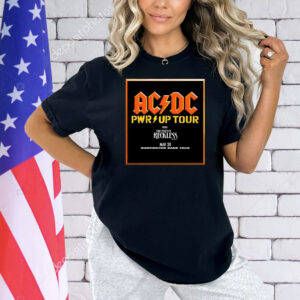 Official Cleveland Browns AC DC Power Up Tour 2025 Huntington Bank Field On May 28 With The Pretty Reckless Shirts