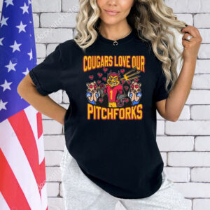 Official Cougars Love Our Pitchforks Arizona State Sun Devils Vs BYU Cougars Shirts