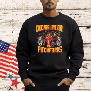 Official Cougars Love Our Pitchforks Arizona State Sun Devils Vs BYU Cougars Shirts