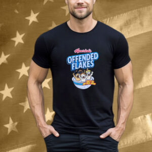 Official Derek Holland Wearing America’s Offended Flakes They’re Ob Nox Ious T-Shirt
