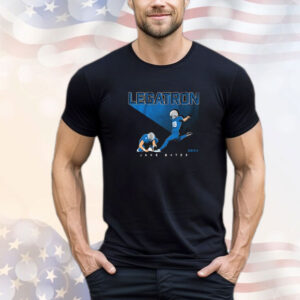 Official Detroit Lions Jake Bates Placekicker Legatron NFL T-Shirt