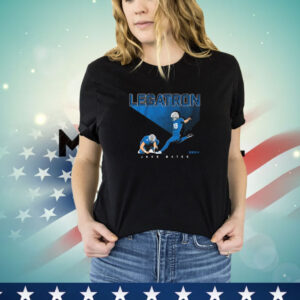 Official Detroit Lions Jake Bates Placekicker Legatron NFL T-Shirt