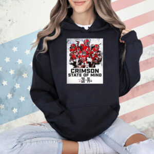 Official Final Alabama Crimson Tide 28 – 14 Auburn Tigers Crimson State Of Mind Poster Shirt