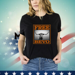 Official Free Bevo Texas Longhorns Mascot T-Shirt
