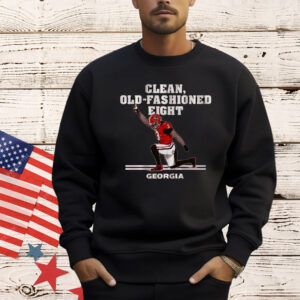 Official Georgia Bulldogs Football Nate Frazier Clean Old-Fashioned Eight Shirts