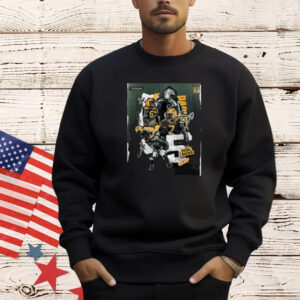 Official Green Bay Packers BC Enagbare Vanness Clark Total Sacks Poster Shirt