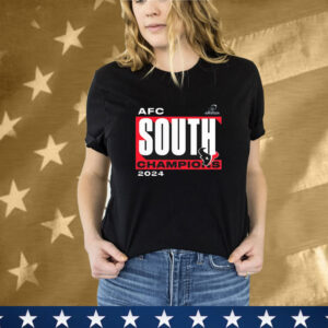 Official Houston Texans 2024 AFC South Division Champions Conquer NFL Playoffs T-Shirt