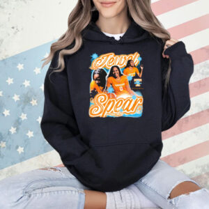 Official Jewel Spear Tennessee Lady Volunteers Basketball 90s Graphic Shirt