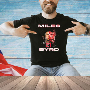 Official Miles Byrd #21 San Diego State Aztecs Sons Of Montezuma Graphic Shirt