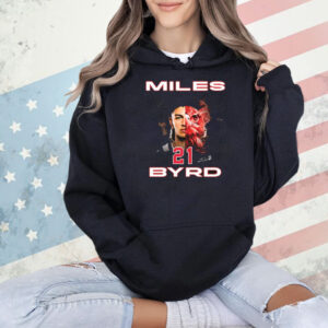 Official Miles Byrd #21 San Diego State Aztecs Sons Of Montezuma Graphic Shirt
