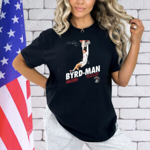 Official Miles Byrd High Flying Above The Rim Action Byrd-Man San Diego State Aztecs Signature Shirt