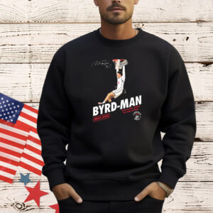 Official Miles Byrd High Flying Above The Rim Action Byrd-Man San Diego State Aztecs Signature Shirts